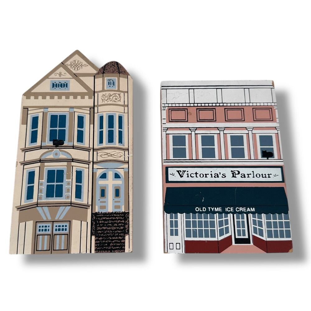 The Cat’s Meow Painted Ladies Series Lady Elizabeth &‎ Victoria’s Parlour Lot 2